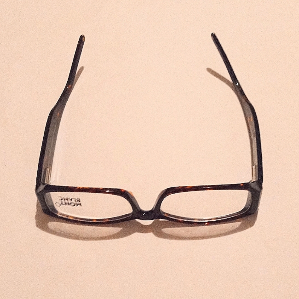 MONTBLANC MB106 303 Unisex Shinny Brown Tortoise Authentic Eyeglasses Frames - Picture 10 of 11